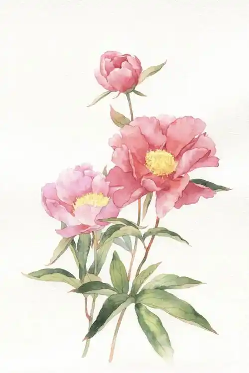 花花草草水彩水彩花草