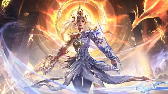 王者荣耀花木兰九霄神辉绝美图片高清无水印展示