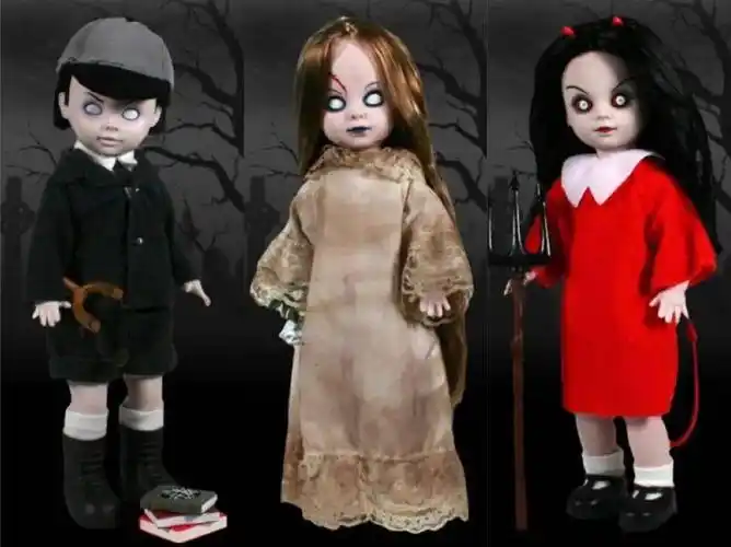 超人气恐怖玩具僵尸娃娃.吓得我好想入手一个啊!