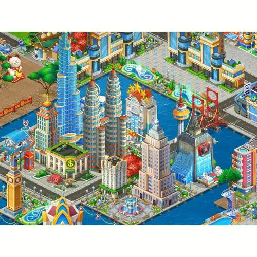 梦想城镇61代布局78