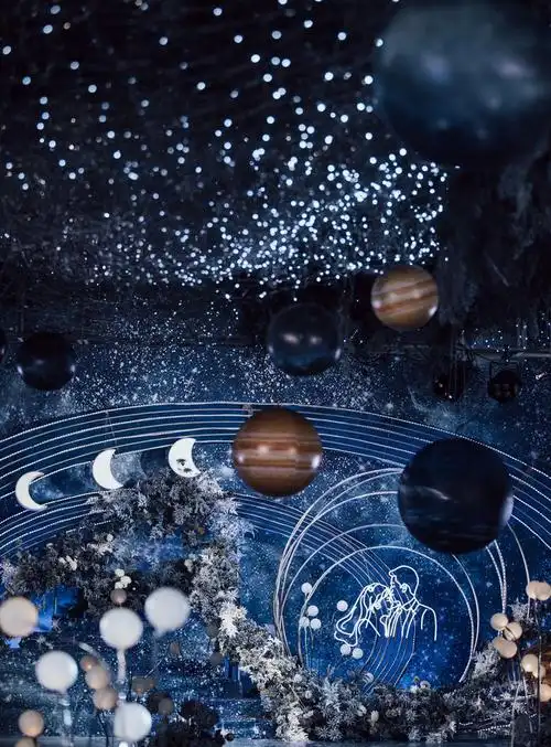 星空主题定制婚礼