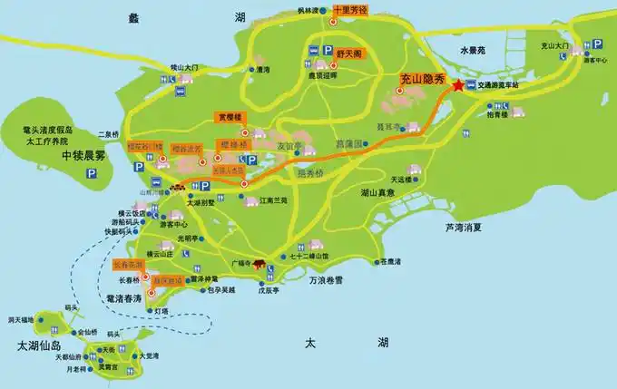 华东赏樱花来无锡鼋头渚就够了