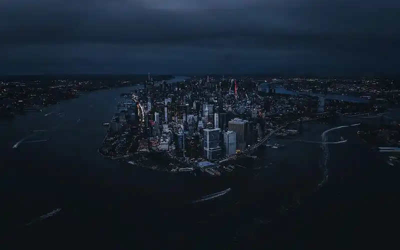 夜晚城市唯美风景图片壁纸高清大图预览1920x1200_风景壁纸下载_美桌