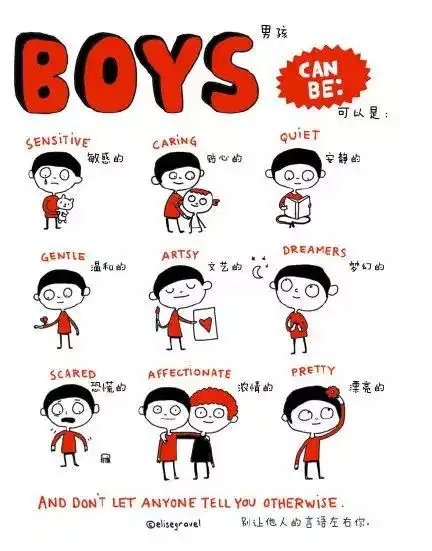 性别刻板印象就是一种简单的性别归类,或者说贴标签.