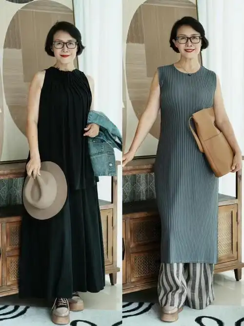 这才是50,60岁女人该有的打扮,不老气,不扮嫩,优雅又显气质