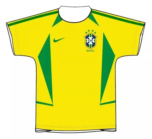 2002年世界杯巴西队球衣