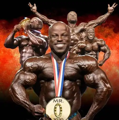 肖恩克拉里达获得奥林匹克212磅级健美冠军!中国选手平云龙获得第11名