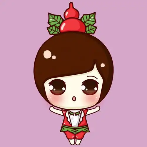 红葫芦小妞儿_葫芦娃头像图片_扣扣居