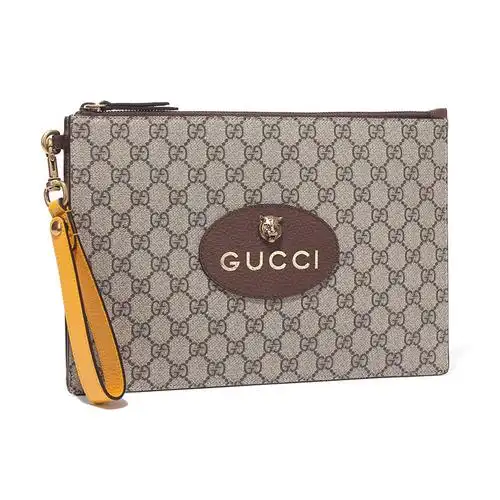 gucci古驰中性聚氨酯手拿包473956k9got