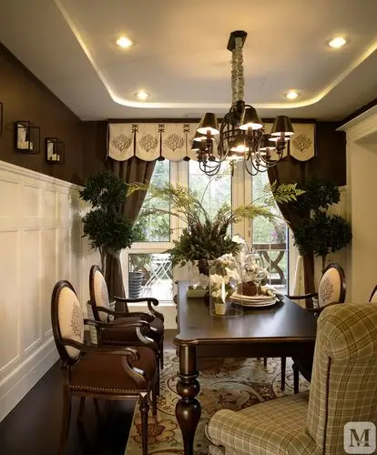 35.1万185㎡混搭二房装修金域华府-混搭英伦风格