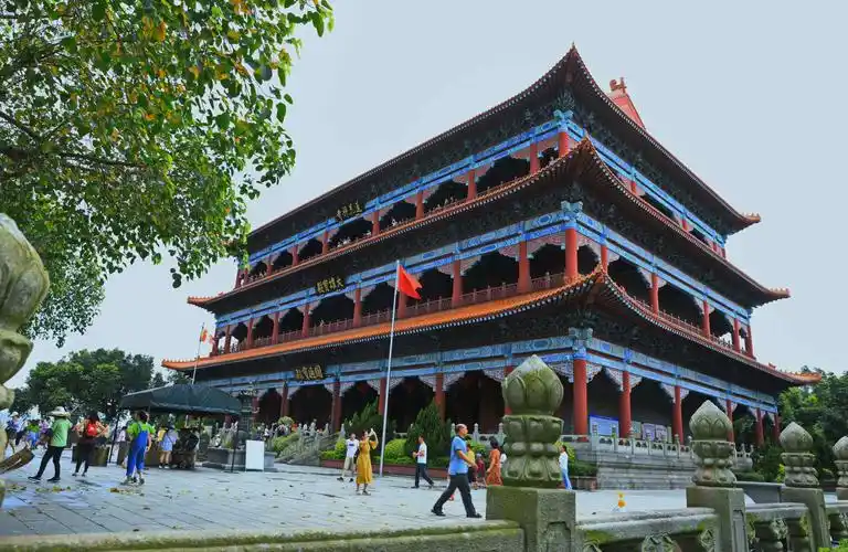 番禺古镇,莲花山公园荷花展及人文风景猎奇.