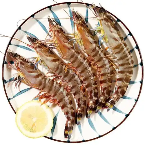 魃鲜500g 5-10只特大海南大花虾九节虾对虾基围虾斑节虾【图片 价格
