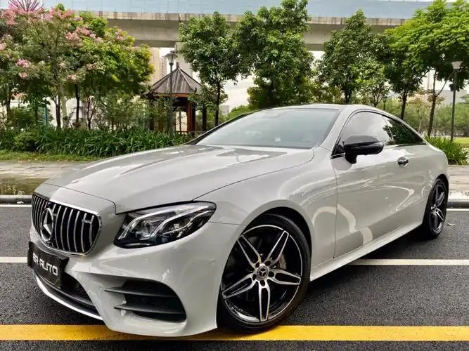 奔驰ecoupe改色亚灰完工