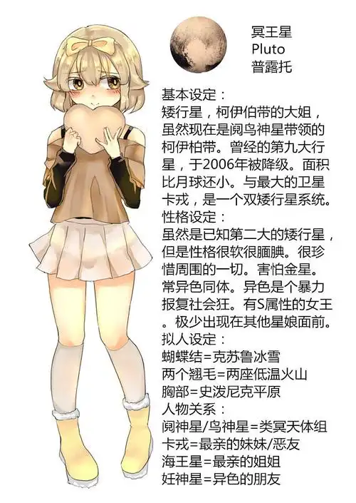 冥王星拟人(2)