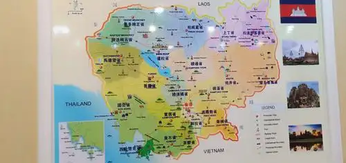 柬埔寨地图