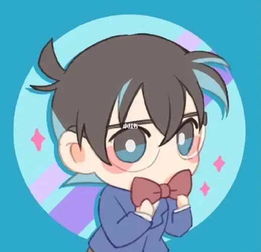我是个柯南迷  #江户川柯南  #怪盗基德  #动漫  #动漫情侣头像