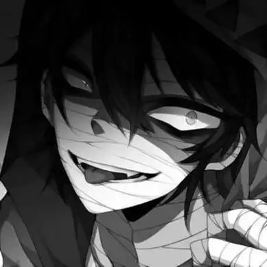 黑暗系颓废男头像(13)