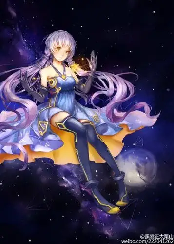 星尘跟我们公主殿下没有什么关系,唯一的关系就是初音的星辰系列图片