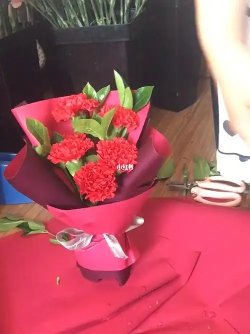 母亲节康乃馨小花束教程
