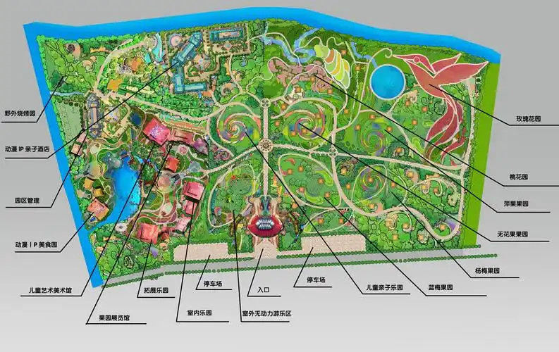 主题公园概念图设计