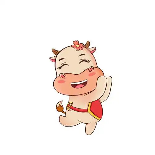 q版牛形象设计