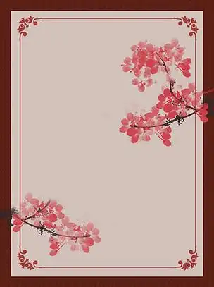 古色古香底纹花边中国风背景素材