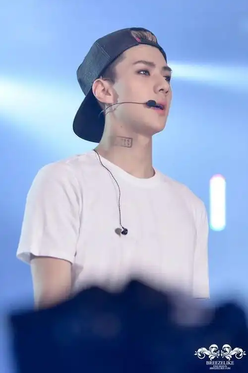 求吴世勋在smweek上的纹身的图片