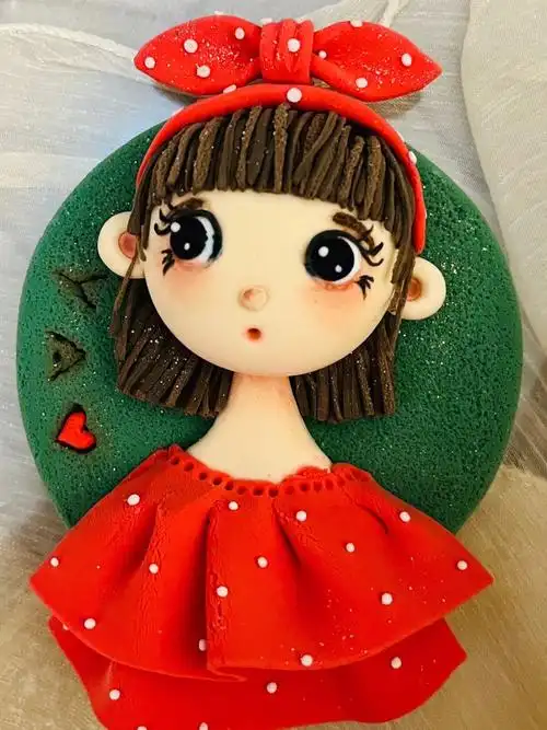 粘土冰箱贴人物