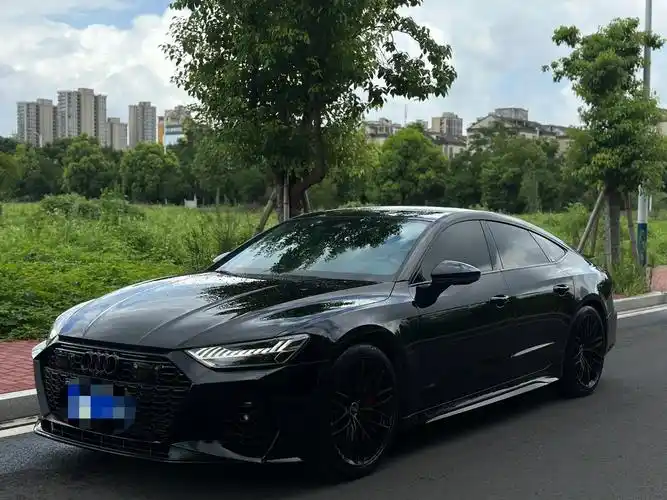 新款奥迪a7 黑武士.新款奥迪a7 气场十足 94黑武士 改 - 抖音