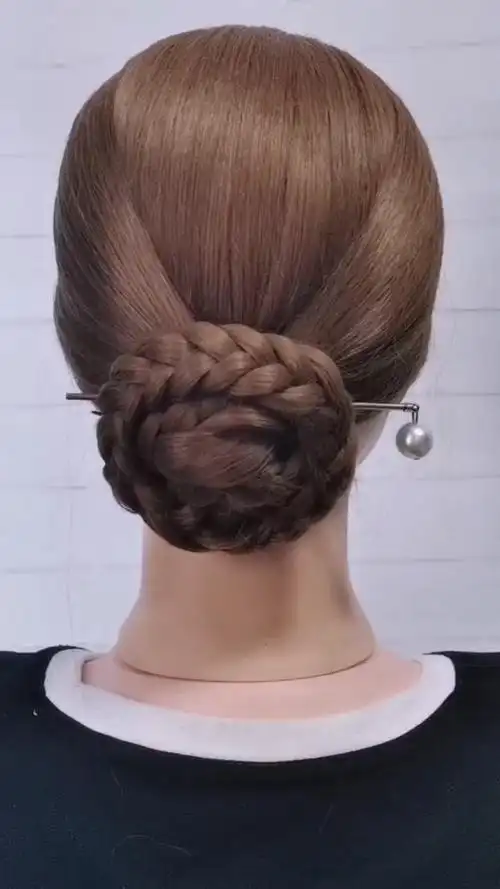 我要变好看#职场女性气质盘发,一看就会