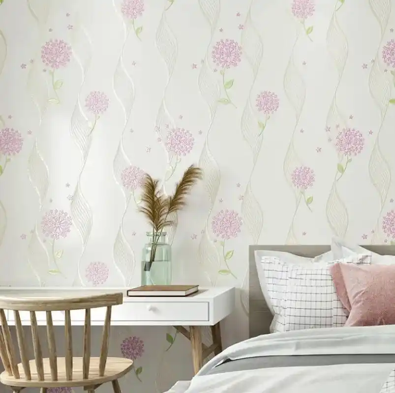 家用自粘无纺布环保壁纸墙纸解决了家庭墙面老旧,单调,不防潮以及装修