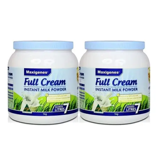 澳洲maxigenes美可卓全脂高钙速溶奶粉1千克孕妇/儿童/中老年人适用共