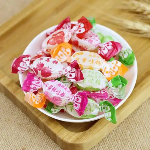 超越糖果 超越老式水果糖400g整包儿童休闲怀旧8090后多口味水果硬糖