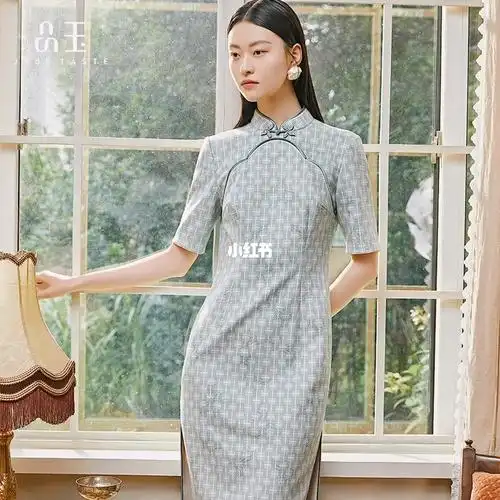 品玉  #改良旗袍  #旗袍  #新古典  #每日穿搭