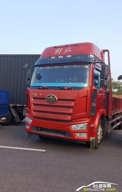 潜江2021年一汽解放解放j6l 解放6米8平板平板车_价格面议-86货车网