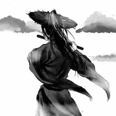 手绘古风男头像高清超有个性的男头唯美