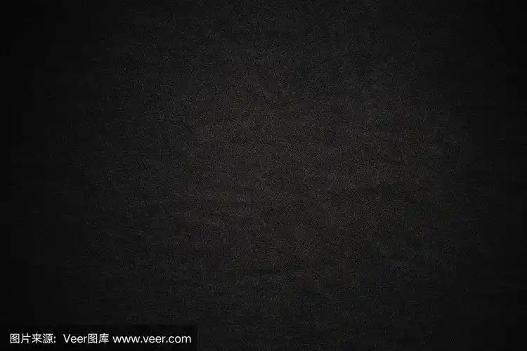 黑色织物的深色纹理背景