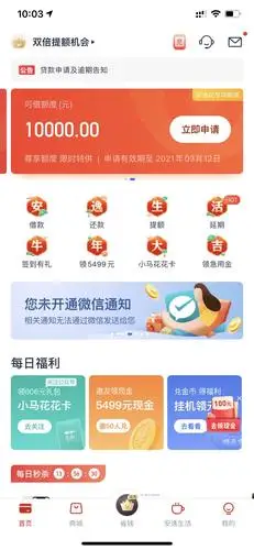 安逸花突然给了专属额度