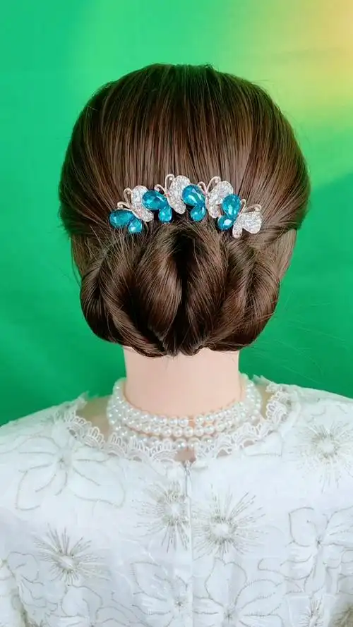 喜婆婆气质盘发97