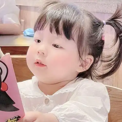 可爱的小女孩头像唯美图片