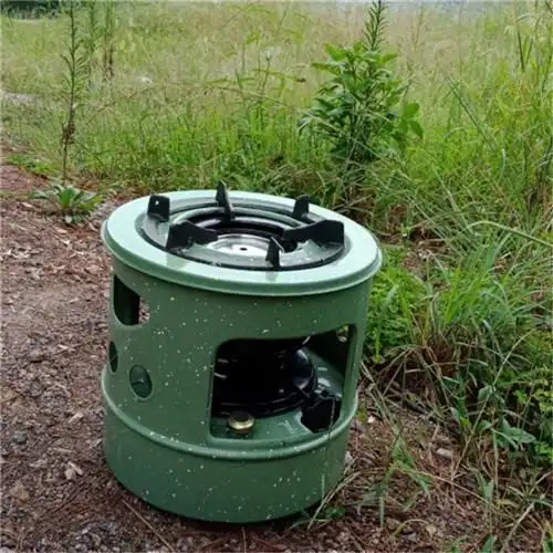 户外柴油气化炉柴油炉一休式炉灶子大容量煤油炉头便携野营炉自驾游