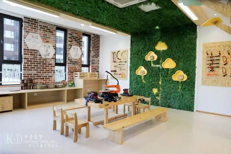 九知国际幼儿园设计装修效果图