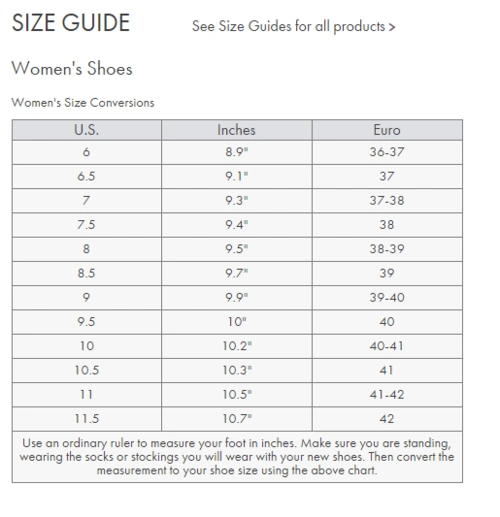 ck美国官方网站的尺码表,大家对比参考euro欧码即可.