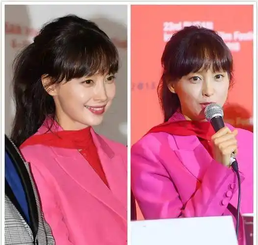 元彬老婆产子后回归荧屏,穿奇装异服亮相发布会_李娜_釜山_电影