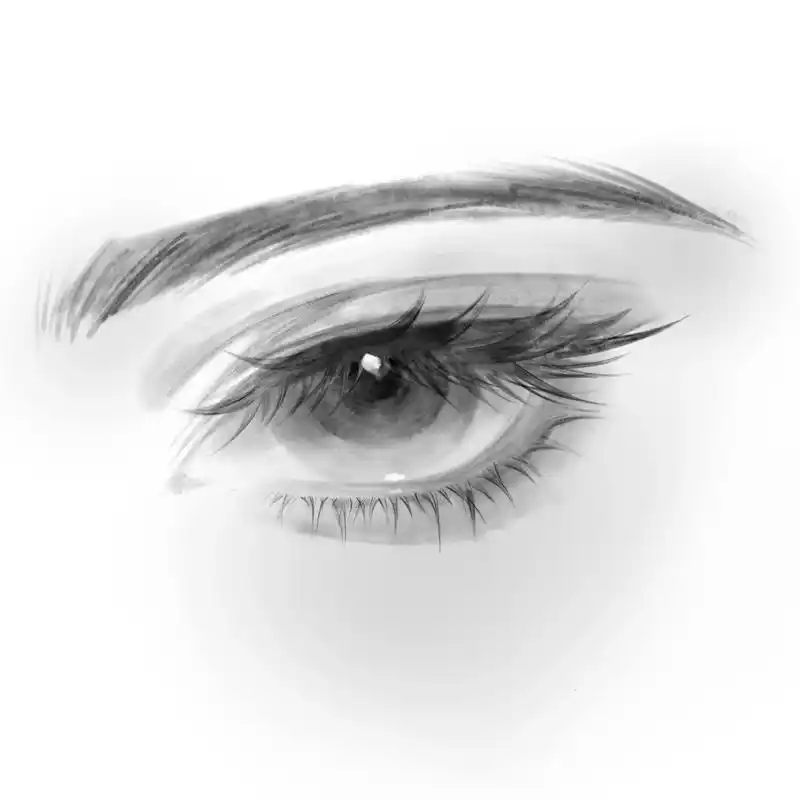 我流眼睛教程图文版!