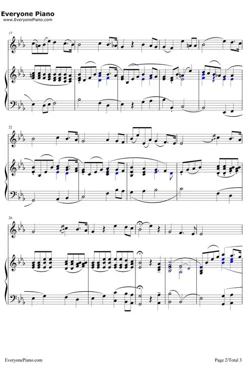 caro mio ben钢琴谱_giuseppegiordani_我亲爱的_意大利歌曲