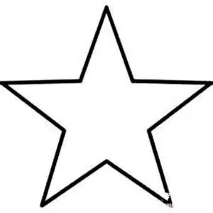 幼儿星星简笔画图片
