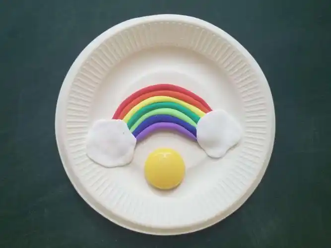 艺术《黏土彩虹》
