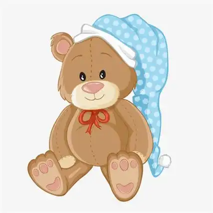 泰迪熊卡通图片头像高清可爱的泰迪熊卡通头像图片