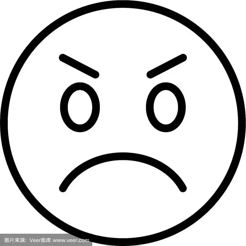 愤怒emoji图标